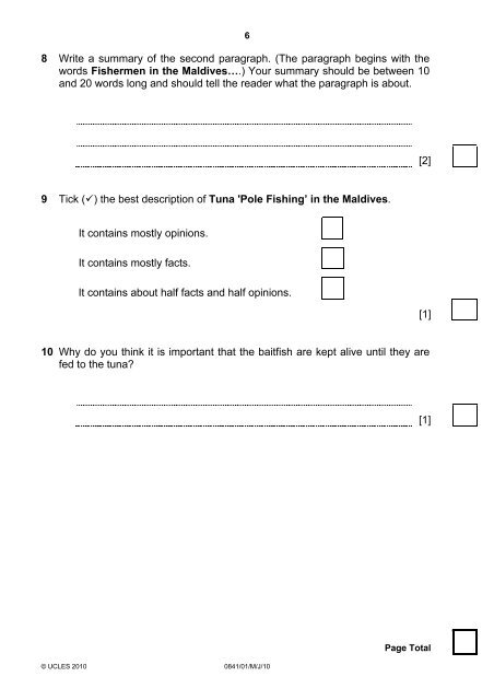 University of Cambridge International Examinations