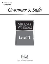 Grammar-Based Curriculum - EMC/Paradigm Publishing