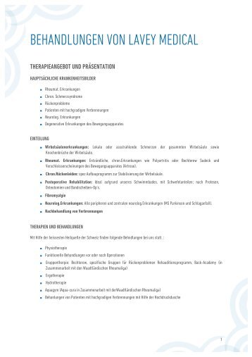 03 PDF Behandlungen von Lavey Medical - Les Bains de Lavey