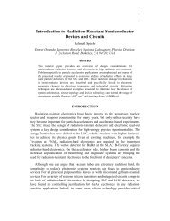 Introduction to radiation-resistant semiconductor devices and circuits