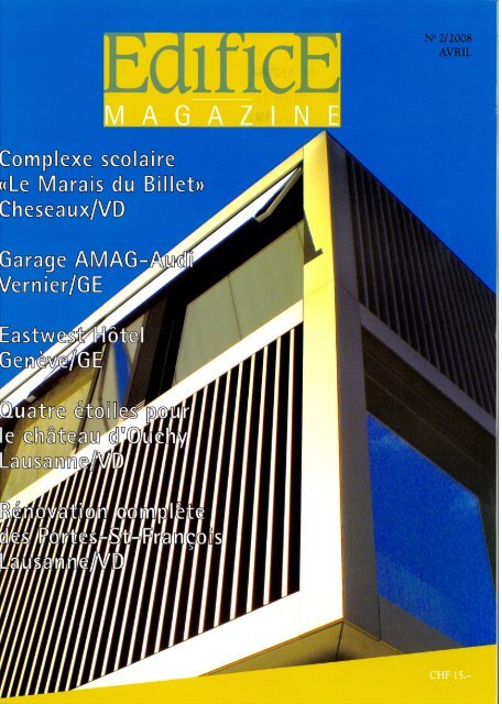 Edifice Magazine - AMAG SA (PDF) - Laydevant SA