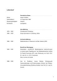 Curriculum Vitae / Publikationen - Spital Waldshut