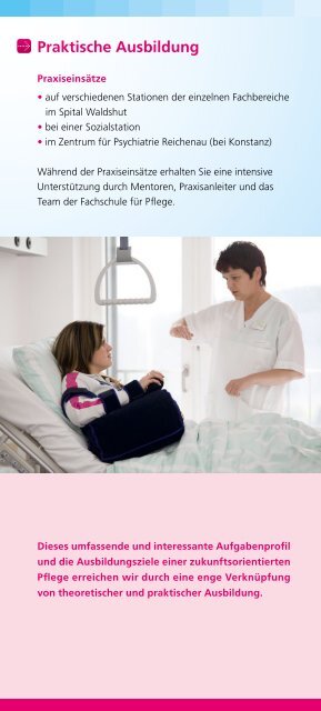 Ausbildung Gesundheits- und Krankenpfleger/In - Spital Waldshut