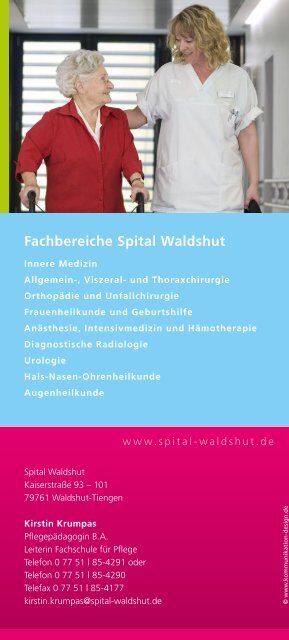 Ausbildung Gesundheits- und Krankenpfleger/In - Spital Waldshut