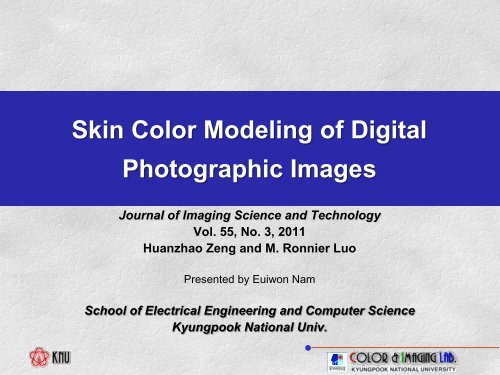 Skin Color Modeling of Digital Photographic Images
