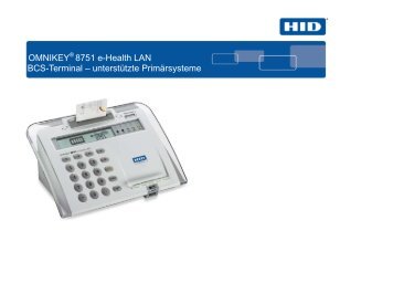 Download Kompatibilitätsliste HID Omnikey 8751 - S/M DATA ...