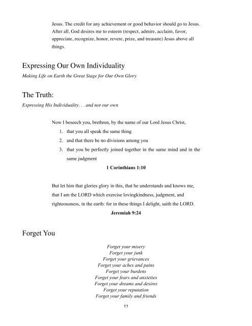 Sermon Notes - Spiritualized Selfishness - 1-1-12-1 copy - Ellerslie