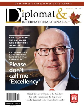 please don't call me 'excellency' - Diplomat Magazine