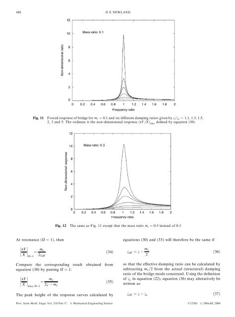 Pedestrian excitation of bridges - University of Cambridge