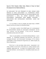 MOS(RD-S) - Ministry of Rural Development