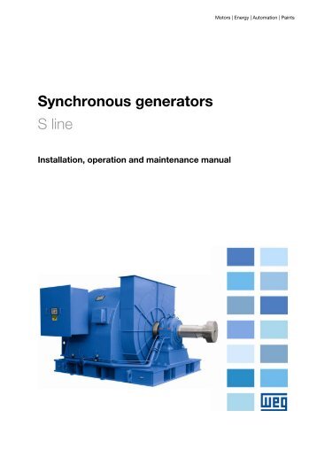 Synchronous generator S line - Weg