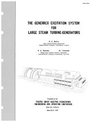 THE GENERREX EXCITATION SYSTEM FOR LARGE ... - GE Energy