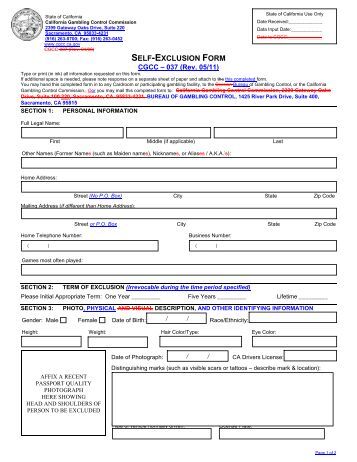 Nj Gambling Self Exclusion List Nj Gambling Self Exclusion List