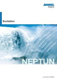 NEPTUN –Excitation - Andritz