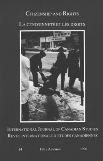 International Journal of Canadian Studies / Revue internationale d