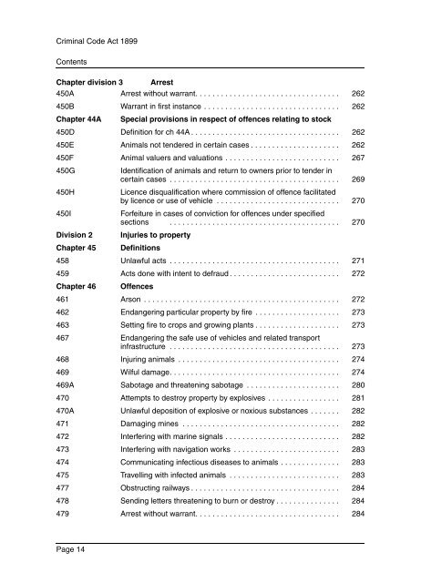 Criminal Code Act 1899 - Queensland Legislation