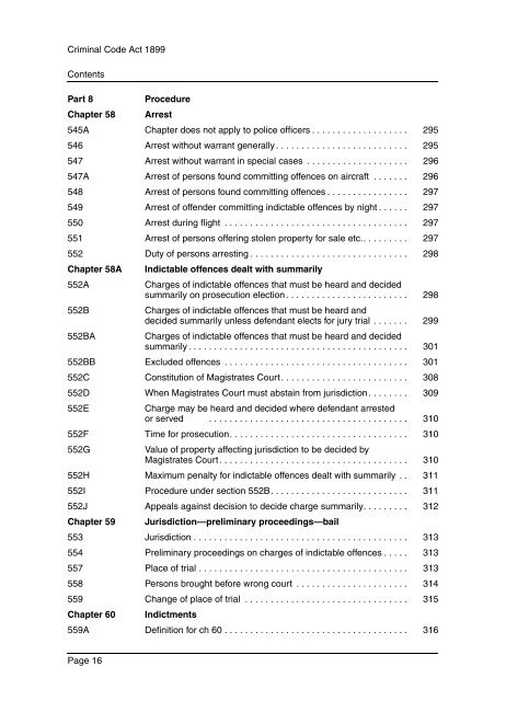 Criminal Code Act 1899 - Queensland Legislation