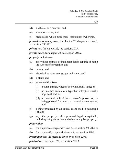 Criminal Code Act 1899 - Queensland Legislation