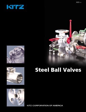 KITZ Steel Ball Valves - Nooneycontrols.com