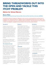 Information Leaflet - Fred's Threadworm Site