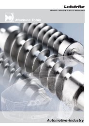 Brochure Automotive-Industry - Leistritz AG