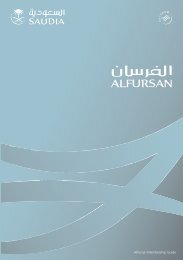 Alfursan Membership Guide - Saudi Arabian Airlines