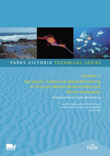 Technical Series #17: Sea Search: Community ... - Parks Victoria