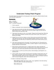 Underwater Fantasy Patch Program - Girl Scouts of Northeastern ...
