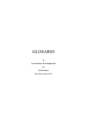 GLOSARIO