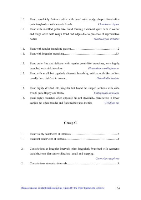 s A Field Guide to the British Seaweeds - NMBAQC