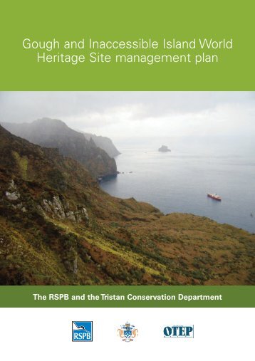 Gough and Inaccessible Islands World Heritage Site ... - RSPB