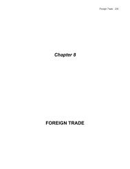 Chapter 8 FOREIGN TRADE - Bbs.gov.bd