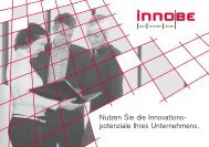 Nutzen Sie die Innovations potenziale Ihres ... - innobe AG