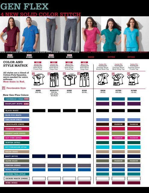 Download Catalog - Dickies Medical Apparel