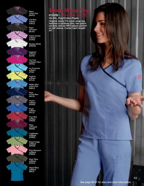 Download Catalog - Dickies Medical Apparel