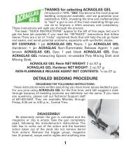 Inst-587 Acraglas Gel - Brownells