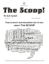 about The SCOOP - Emanuel School
