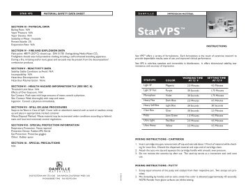 StarVPS - MSDS.pdf - Danville Materials