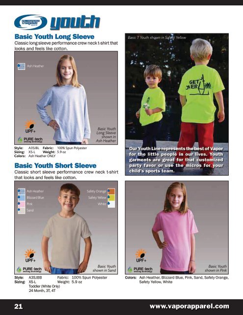 Vapor Apparel Catalog