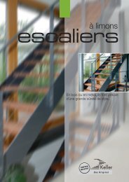 Brochures escalier à limons - Keller Treppenbau AG