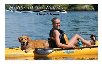 Hobie Mirage Kayaks Owner's Manual - Hobie Cat