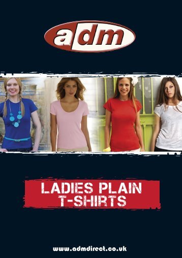 ladies plain t-shirts