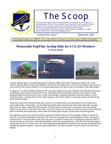 The Scoop - Connecticut Lighter Than Air Society