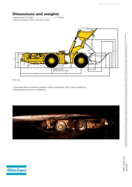 Scooptram® ST600LP - Atlas Copco