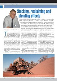 Stacking, reclaiming and blending effects - ThyssenKrupp Materials ...