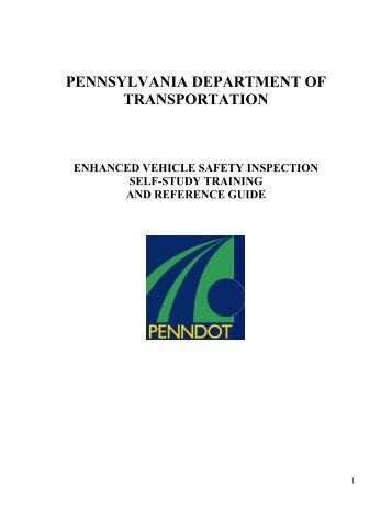 Utah State Vehicle Safety Inspection Manual Utah State Vehicle Safety Inspection Manual