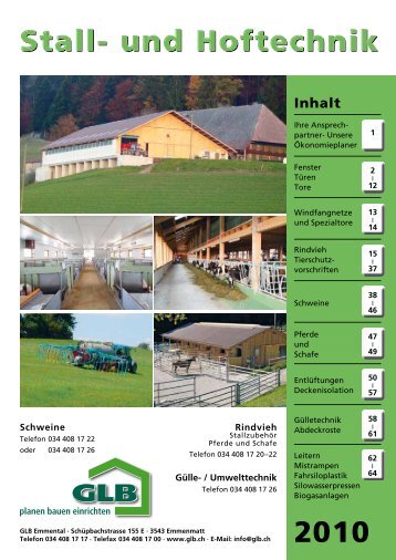 Stall- und Hofkatalog - GLB