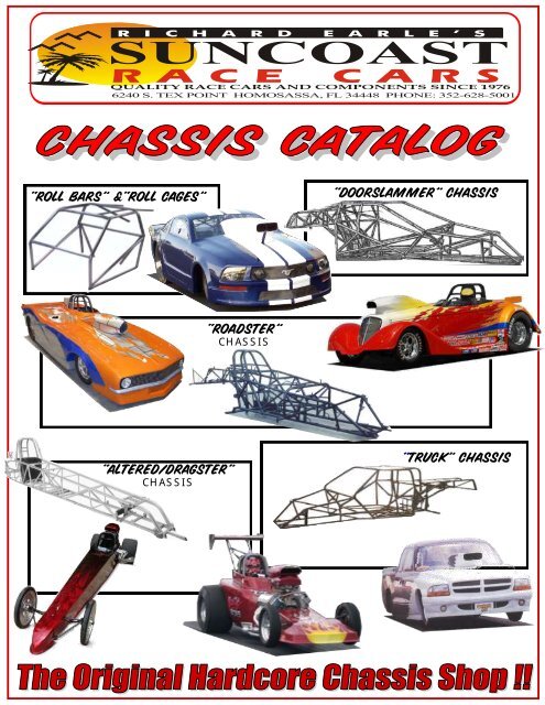 Doorslammer Chassis Suncoast Race Cars