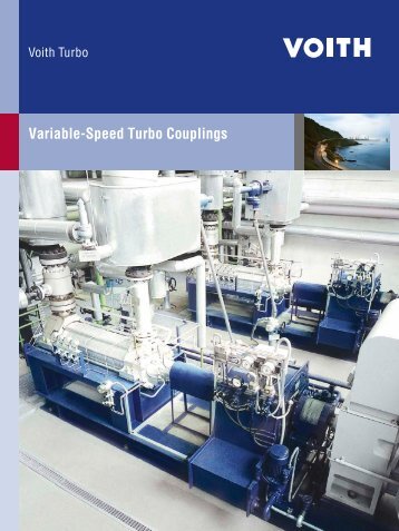 Variable-Speed Turbo Couplings Type SVL - Voith Turbo
