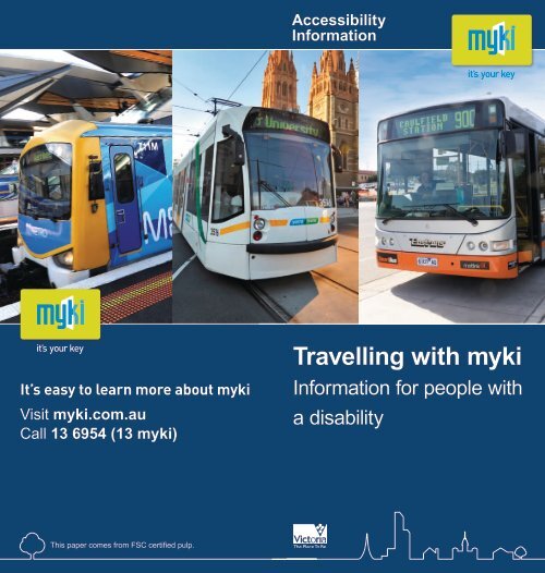 Travelling with myki - Scope